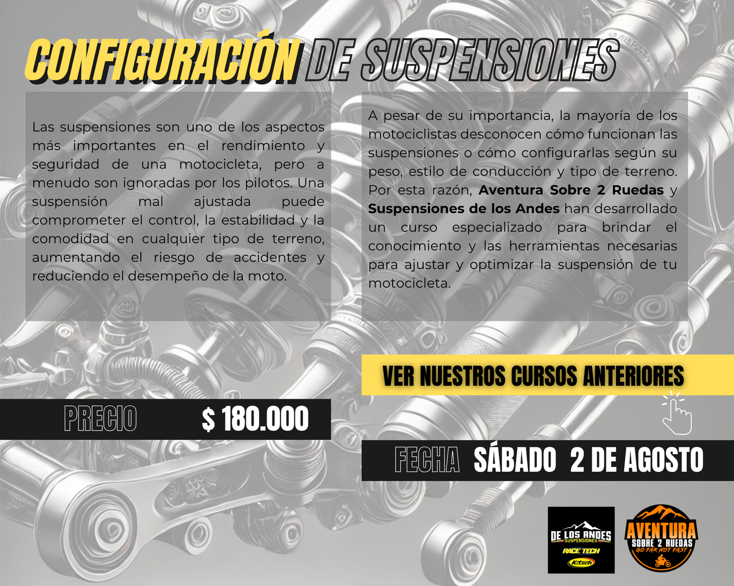 Curso manejo de suspensiones