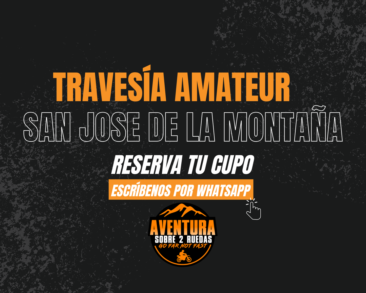 Travesía Amateur San Jose de la Montaña