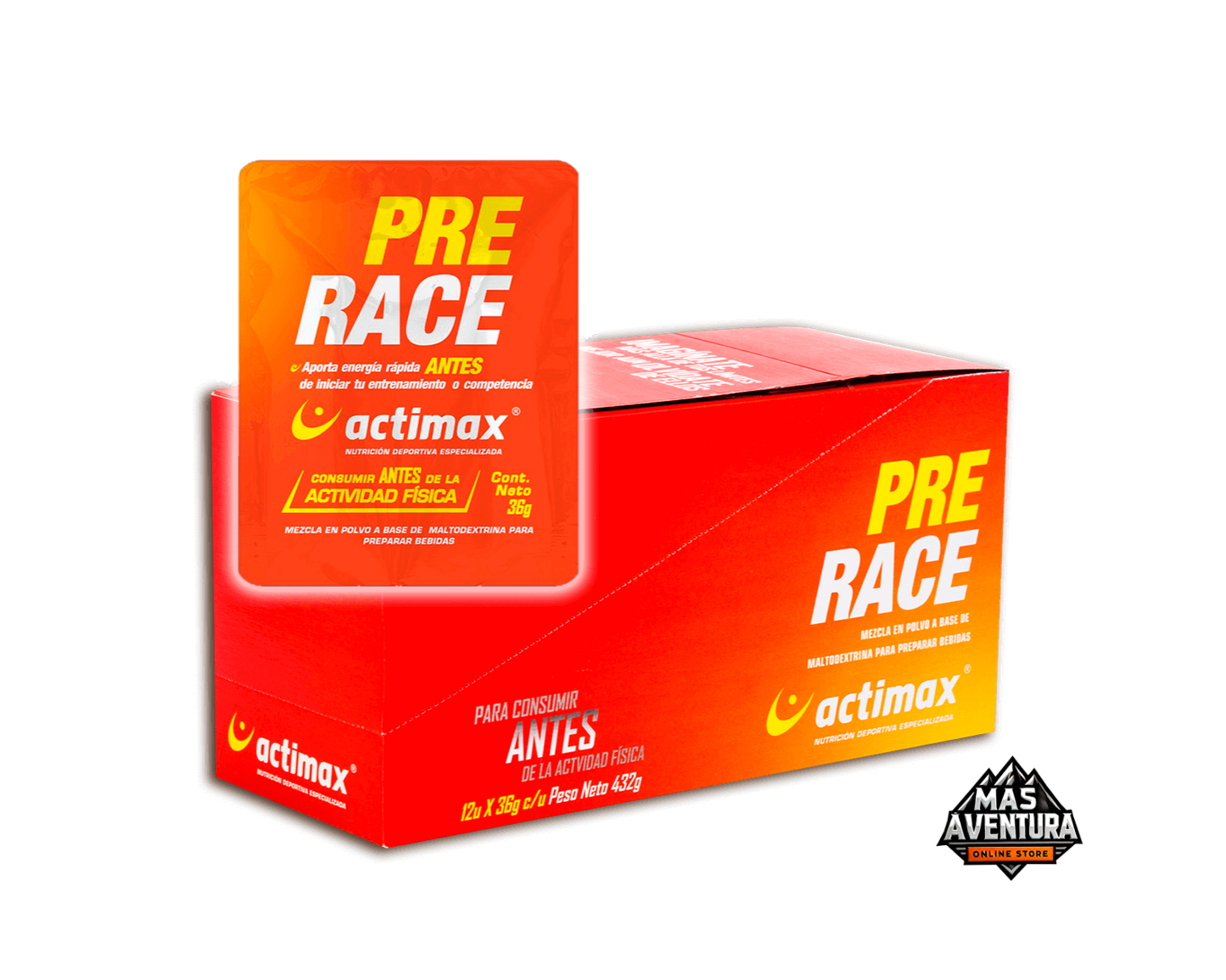 Bebida Pre Race – Caja x 12 sobres