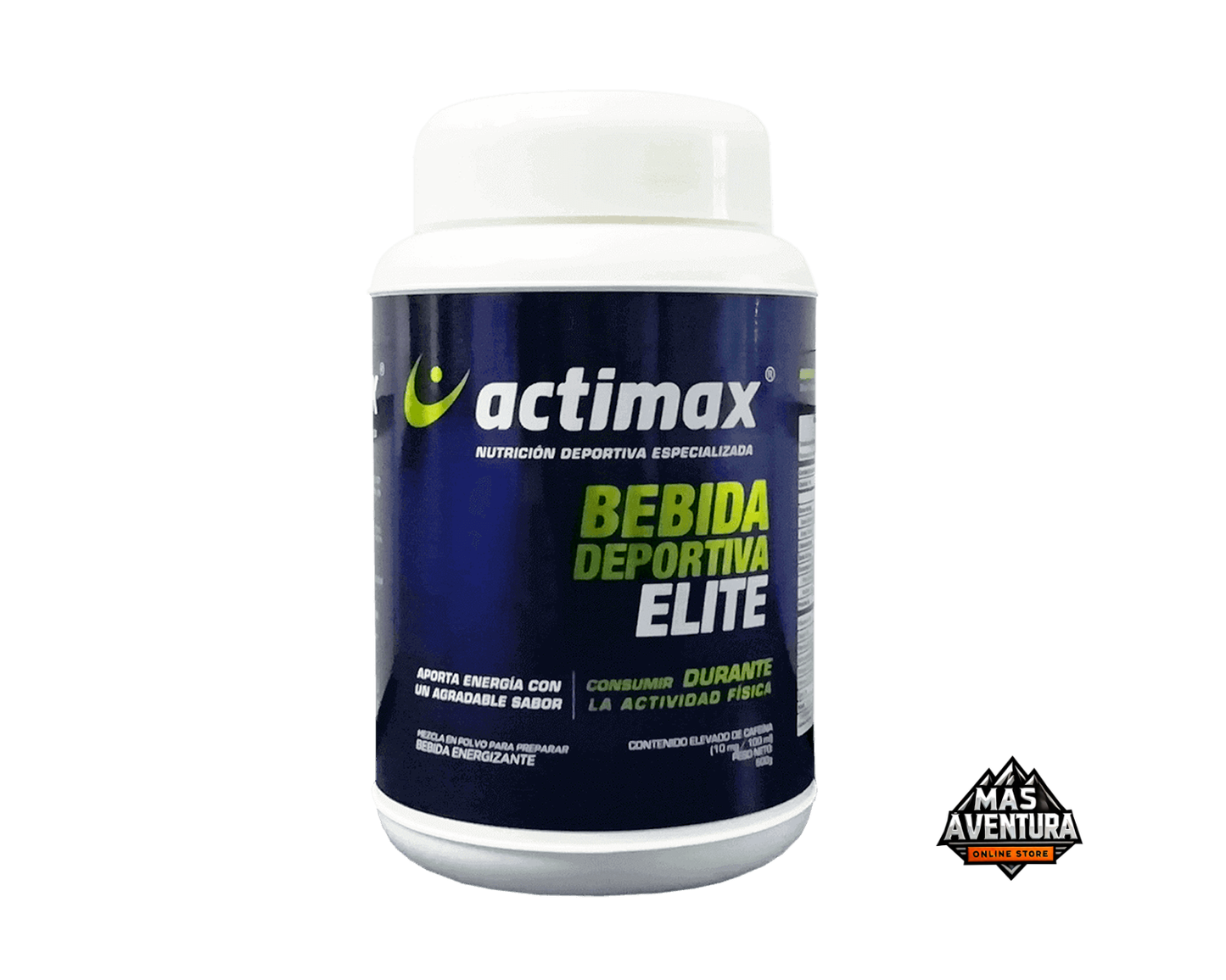 Actimax Elite Sports Drink – 500g Jar with Caffeine