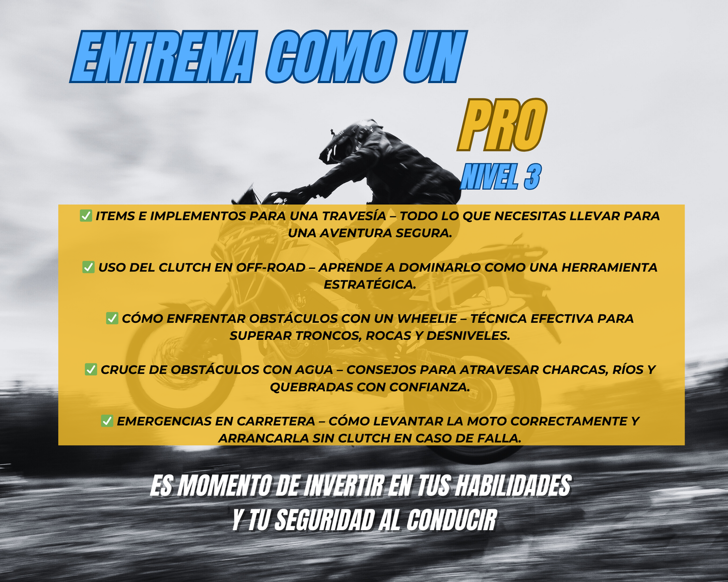 Train like a PRO