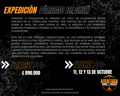 Expedición Paramo de Chilí