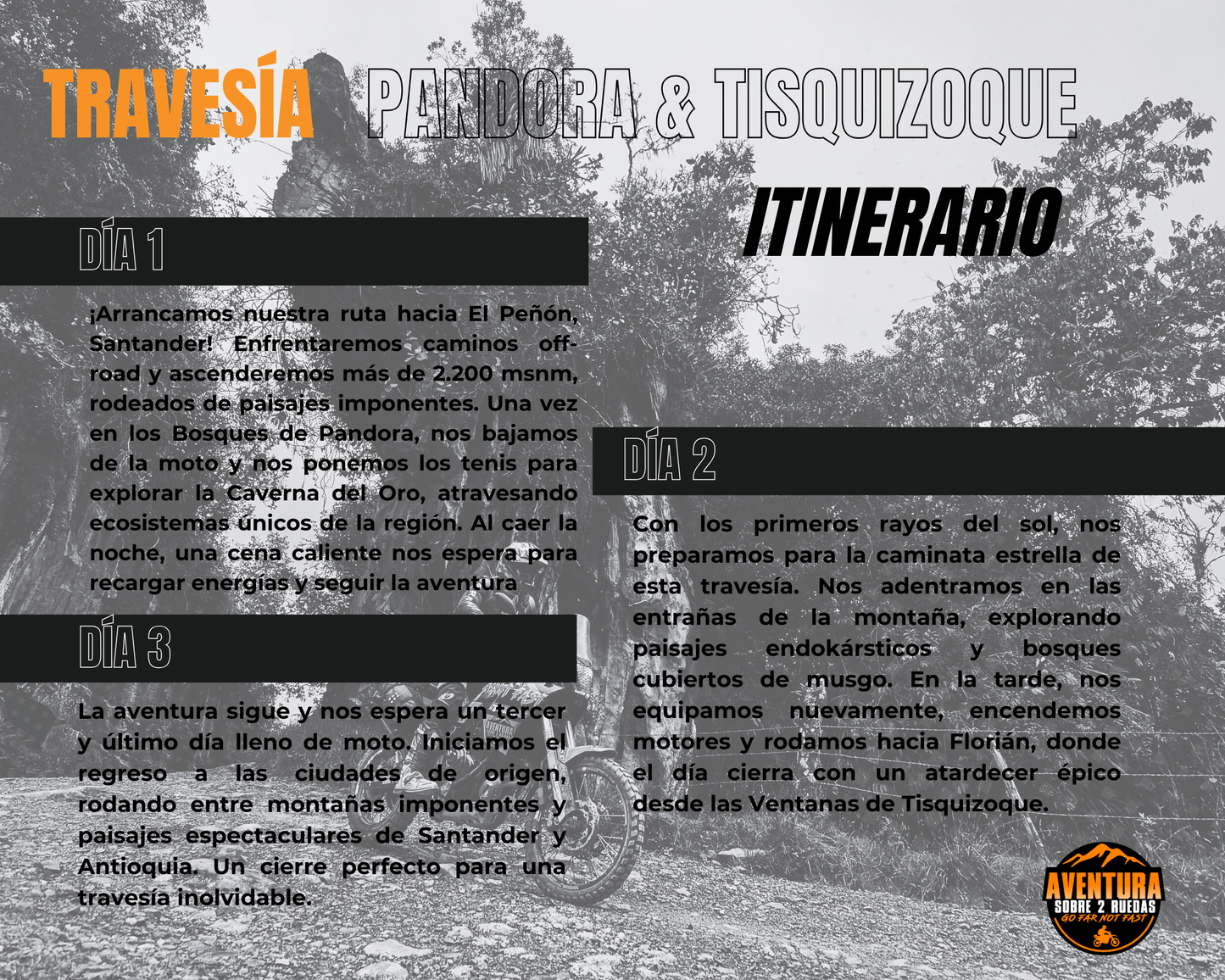 Travesía Pandora & Tisquizoque