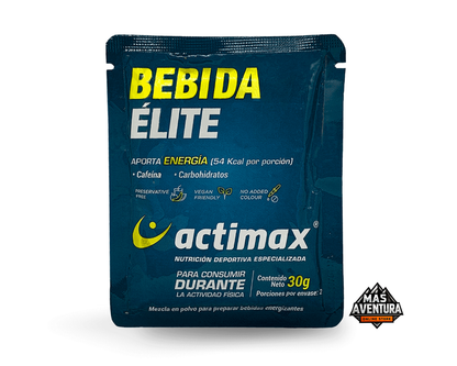Pack x20 sachets Bebida Deportiva Élite con Cafeína Actimax