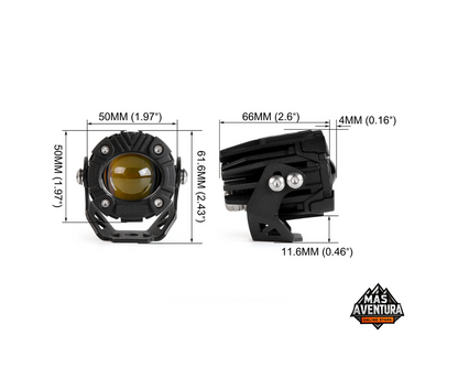 Kit de Exploradoras LED Secuenciales para Moto